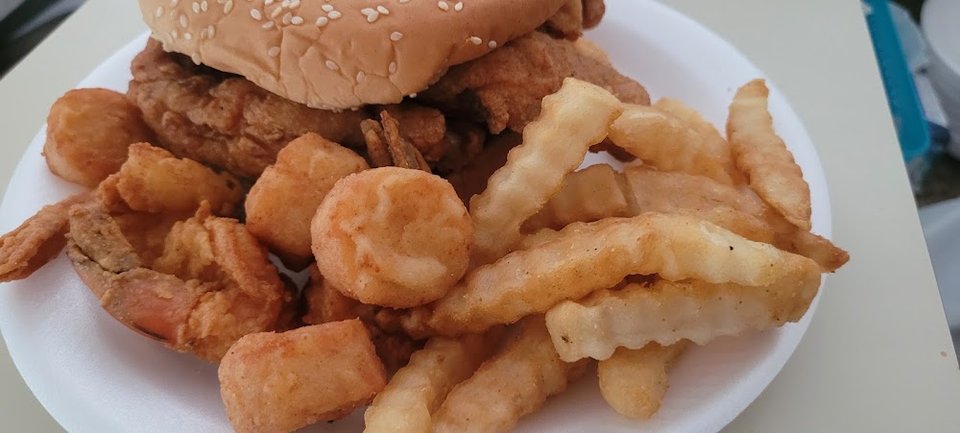 Trout Fish Sandwich Combo